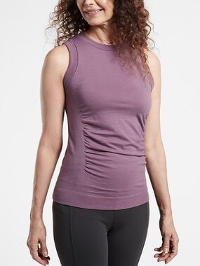 4/$20 - Athleta Forresthill Ascent Tank Top Shirt Wool Travel (small)